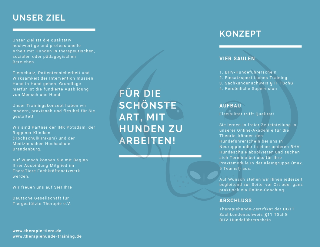 Therapiehundeausbildung DGTT